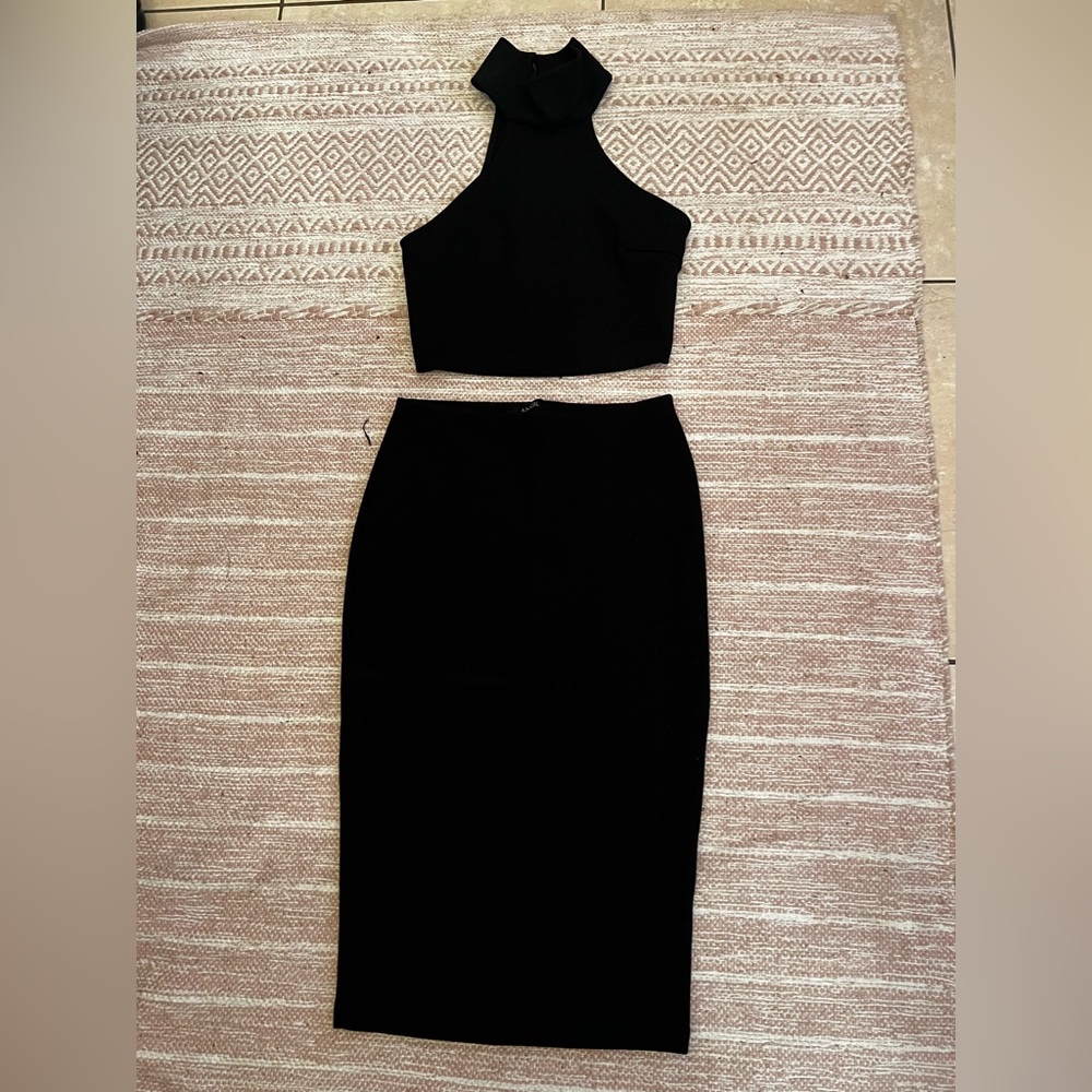 ANGL two piece top and skirt
